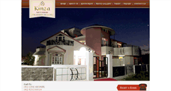 Desktop Screenshot of hotelkinza.com